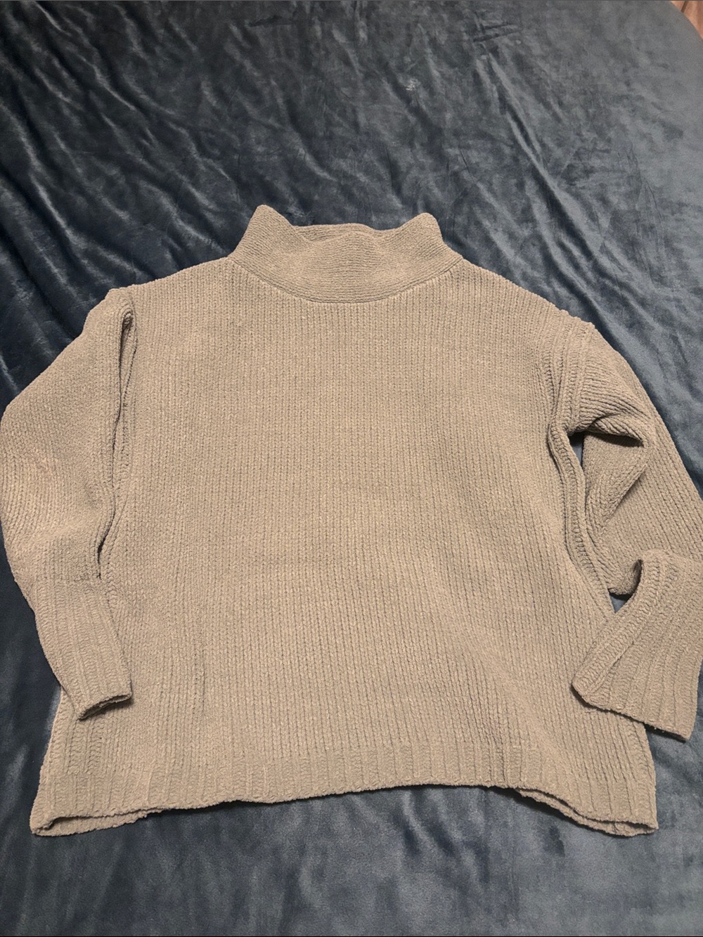 Philosophy Relaxed Ribbed Turtleneck Sweater
